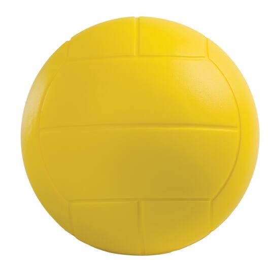 Champion Sports Yellow Coated High Density Foam Volleyball, 2ct.